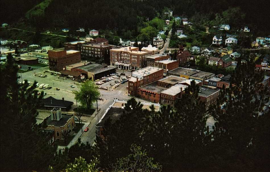 Historical view of Deadwood, South Dakota